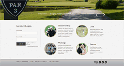 Desktop Screenshot of bogeyhillscc.com